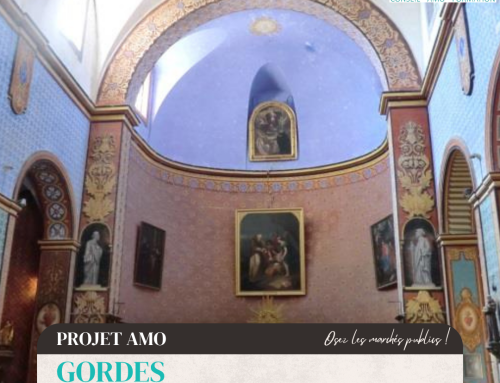 GORDES – Dossier de subvention pour les études technico-patrimoniales Eglise Saint Firmin